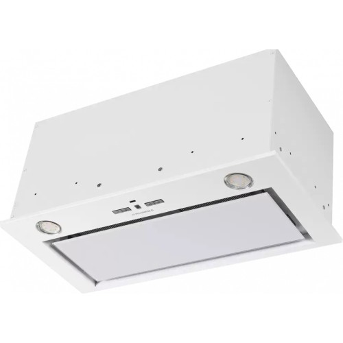 Встраиваемая кухонная вытяжка MAUNFELD Fantasy 1000ST 60 белое стекло