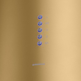 Кухонная вытяжка MAUNFELD Lee Wall 39 золотой