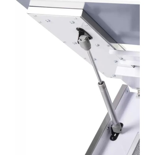 Кухонная вытяжка MAUNFELD Mersey 60 белый\вставка сатин