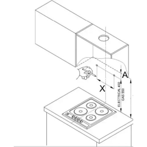 Кухонная вытяжка MAUNFELD MPA 60 черный