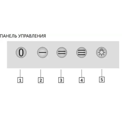 Встраиваемая кухонная вытяжка MAUNFELD THAMES 601M белый