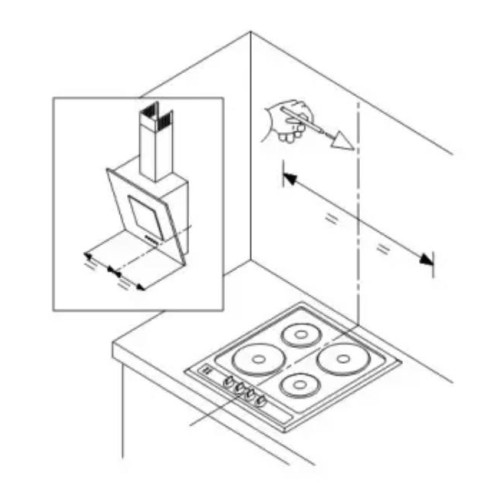 Кухонная вытяжка MAUNFELD Tower C 60 черный