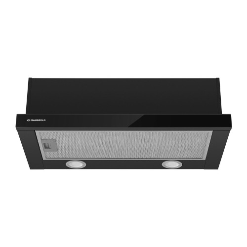 Встраиваемая кухонная вытяжка MAUNFELD VS Light Glass 60 черное стекло