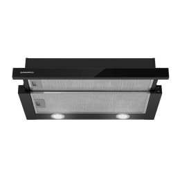 Встраиваемая кухонная вытяжка MAUNFELD VS Light Glass 60 черное стекло