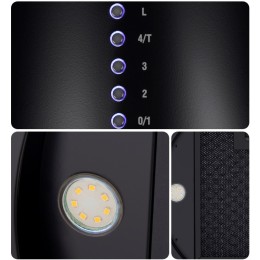 Островная вытяжка Maunfeld LEE ISLA 39 ЧЕРНЫЙ