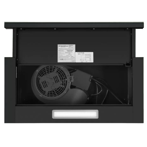 Встраиваемая вытяжка Maunfeld Clyde 50 чёрное стекло