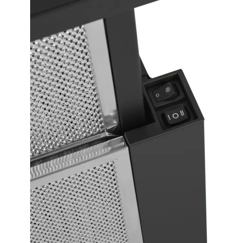 Встраиваемая вытяжка Maunfeld Clyde 60 черное стекло