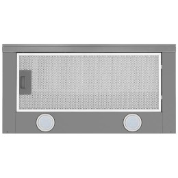 Встраиваемая вытяжка Maunfeld VSQ 60 нержавеющая сталь/белое стекло