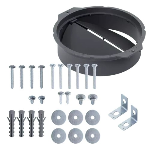 Встраиваемая вытяжка Maunfeld VSQ 60 нержавеющая сталь/белое стекло