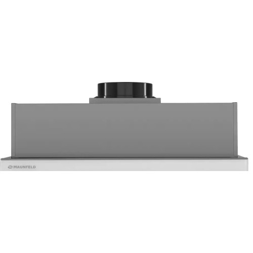 Встраиваемая вытяжка Maunfeld VSQ 60 нержавеющая сталь/белое стекло