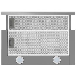 Встраиваемая вытяжка Maunfeld VSQ 60 нержавеющая сталь/белое стекло