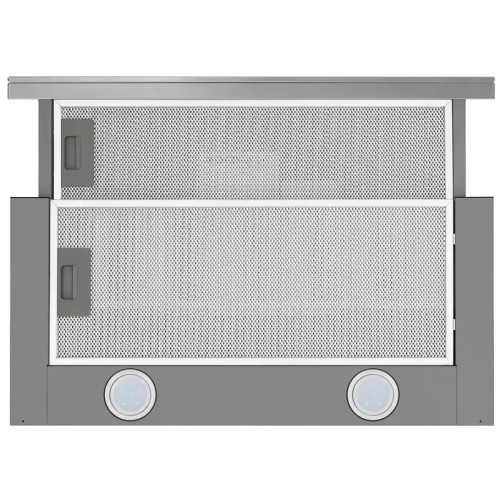 Встраиваемая вытяжка Maunfeld VSQ 60 нержавеющая сталь/белое стекло