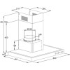 Вытяжка кухонная Maunfeld TSH 60 Нержавеющая сталь с кнопками (Push Inox) купить в Москве и Санкт-Петербурге
