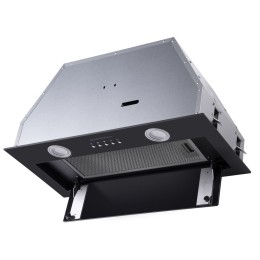 Встраиваемая вытяжка MAUNFELD TRAPEZE 602IG черный