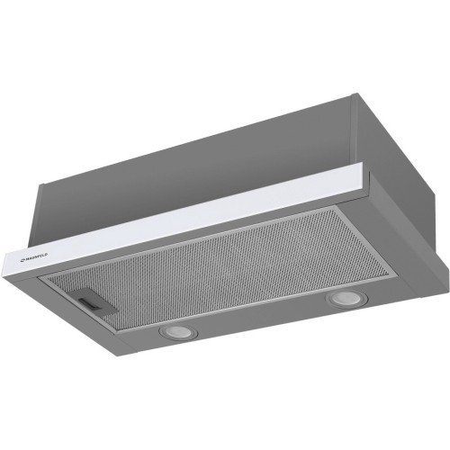 Встраиваемая вытяжка Maunfeld VSF 60 Grey Glass White