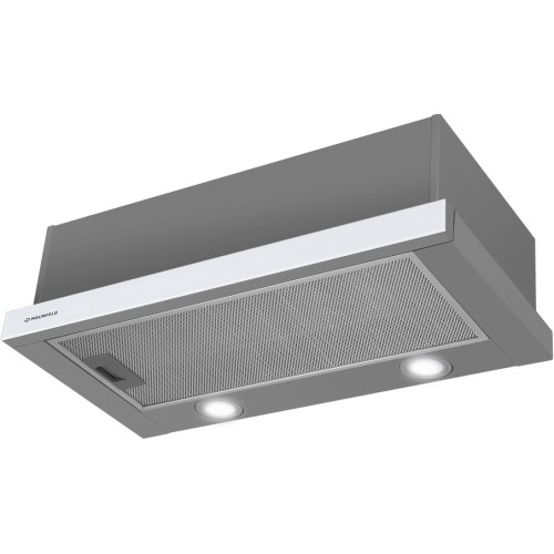 Встраиваемая вытяжка Maunfeld VSF 60 Grey Glass White