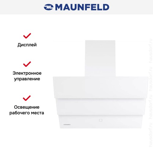 Кухонная вытяжка MAUNFELD Cascada 60 белый