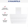 Кухонная вытяжка MAUNFELD Cascada Push 50 белый