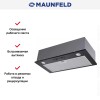 Встраиваемая кухонная вытяжка MAUNFELD Crosby Light C 60 черный