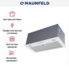 Встраиваемая кухонная вытяжка MAUNFELD Crosby Power 50 белый