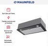Встраиваемая кухонная вытяжка MAUNFELD Crosby Power 50 черный