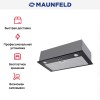 Встраиваемая кухонная вытяжка MAUNFELD Crosby Singl 5028 черный