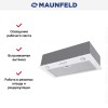 Встраиваемая кухонная вытяжка MAUNFELD Crosby Singl 60 белый