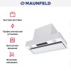 Встраиваемая кухонная вытяжка MAUNFELD Fantasy Light 60 белый