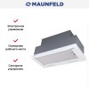 Встраиваемая кухонная вытяжка MAUNFELD Galaxy 60 белый