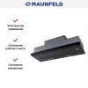 Встраиваемая кухонная вытяжка MAUNFELD Galaxy 90 черный