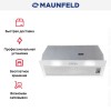 Встраиваемая кухонная вытяжка MAUNFELD THAMES 601PM белый