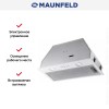 Встраиваемая кухонная вытяжка MAUNFELD TRAPEZE 602M белый