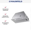 Встраиваемая кухонная вытяжка MAUNFELD TRAPEZE 602M нержавеющая сталь