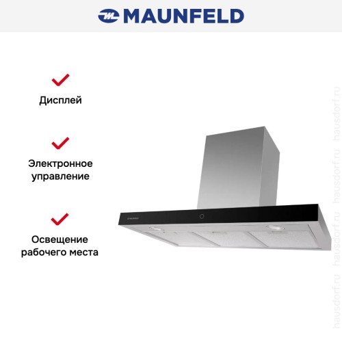 Кухонная вытяжка MAUNFELD TSH 90 нержавеющая сталь