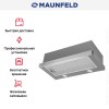 Встраиваемая кухонная вытяжка MAUNFELD VS Fast 60 нержавеющая сталь