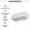 Встраиваемая кухонная вытяжка MAUNFELD VS Light 50 белый