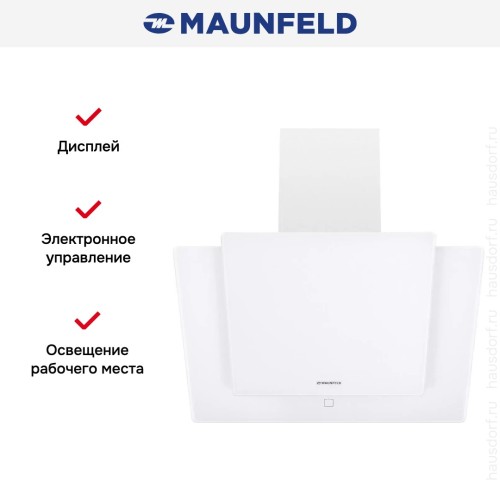 Кухонная вытяжка MAUNFELD Wind 60 белый