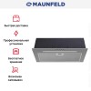 Встраиваемая вытяжка Maunfeld Crosby 850LED нержавеющая сталь