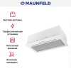 Встраиваемая вытяжка Maunfeld Crosby Hardy 1000Push белый