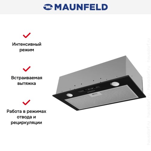 Встраиваемая вытяжка Maunfeld Crosby Light 5028 черный
