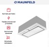 Встраиваемая вытяжка Maunfeld Domina 60 белый