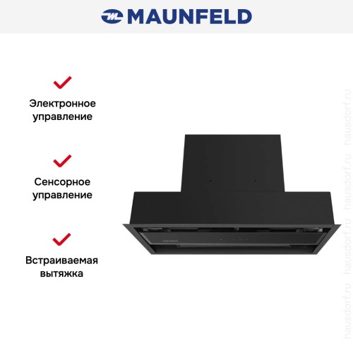 Встраиваемая вытяжка Maunfeld MZR 60 черный