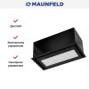 Встраиваемая вытяжка Maunfeld MZR 60 Lux чёрный
