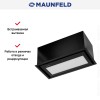Встраиваемая вытяжка Maunfeld MZR 60 Lux чёрный