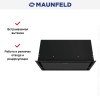 Встраиваемая вытяжка Maunfeld MZR Cool 60 черный