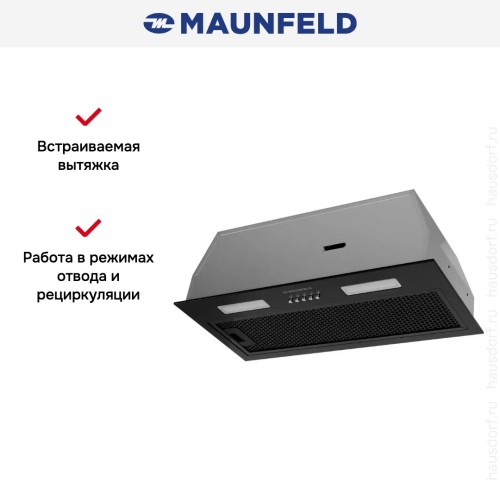 Встраиваемая вытяжка Maunfeld Thames 603PM черный