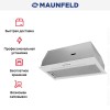 Встраиваемая вытяжка Maunfeld TRAPEZE 603EM белый