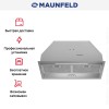 Встраиваемая вытяжка Maunfeld VIVID 603EM нержавеющая сталь