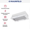 Встраиваемая вытяжка Maunfeld VS Touch 850 60 White