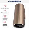 Вытяжка Maunfeld Adelaide 39 Wall золотистый